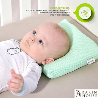 Купити                                            Ортопедична подушка для немовлят з сіткою м'яти 211554