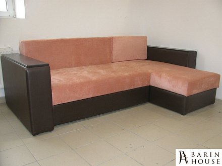 Купити                                            Кутовий диван Рондо єврокнижка з нішами для білизни, в бильцях 225160