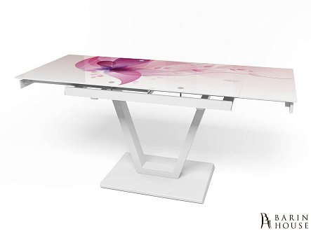 Купити                                            Розкладний кухонний стіл Maxi V білий (Maxi V/white/03) 226124