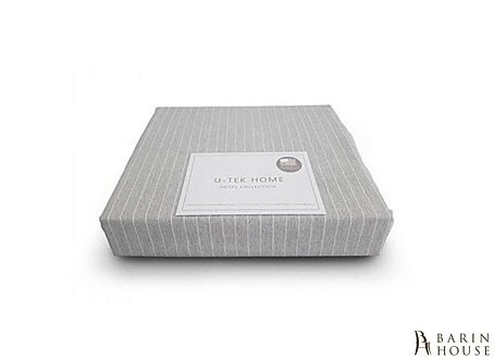 Купить                                            Наволочка U-TEK Hotel Collection Cotton Stripe Grey-White 188770