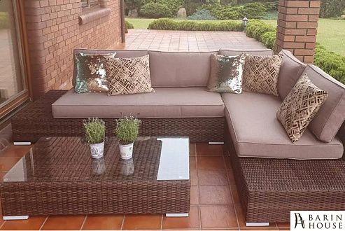 Купить                                            Угловой комплект Verona Brown 326264