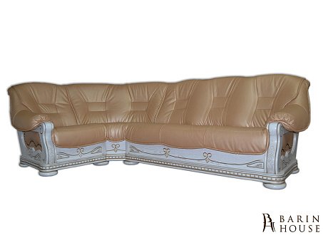 Купить                                            Угловой кожаный диван Ричард 264098