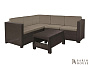 Купити Комплект садових меблів Provence Set коричневий 323727