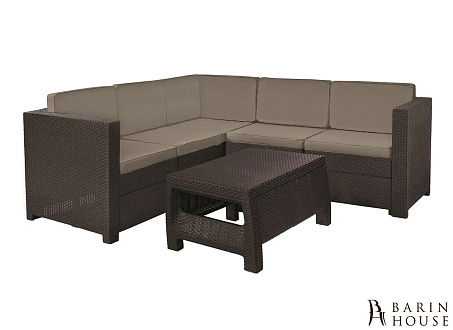 Купити                                            Комплект садових меблів Provence Set коричневий 323727