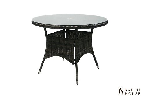 Купити                                            Обідній стіл Wicker (темно-коричневий) 303697