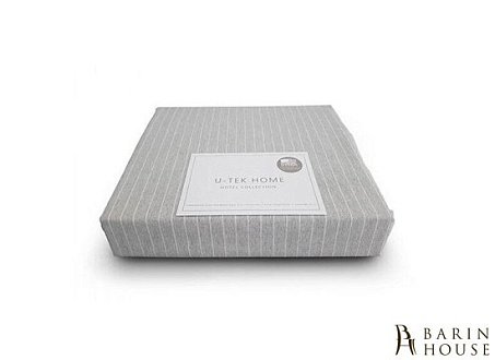 Купить                                            Наволочка U-TEK Hotel Collection Cotton Stripe Grey-White 188769