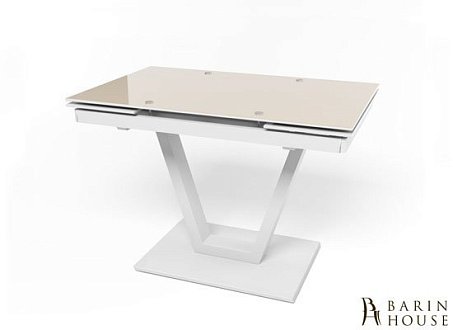Купити                                            Розкладний стіл на кухню Maxi V білий (Maxi V/white/19) 226174