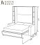 Купить Шкаф кровать диван HELFER PLUS NEW 170380
