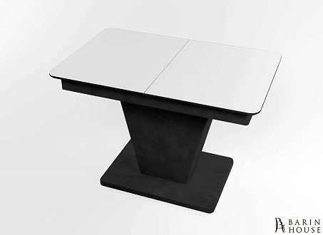 Купить                                            Кухонный раскладной стол Slide Бетон черный black/01 294157