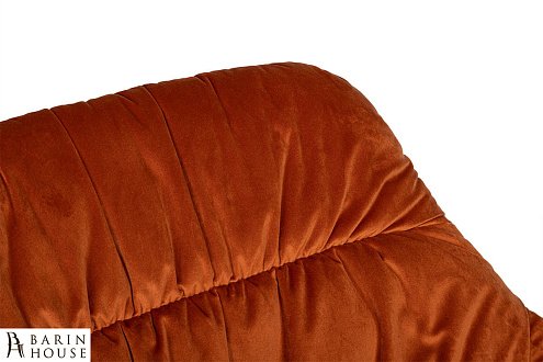 Купить                                            Лаунж-кресло MONTANA велюр оранжевый 277737