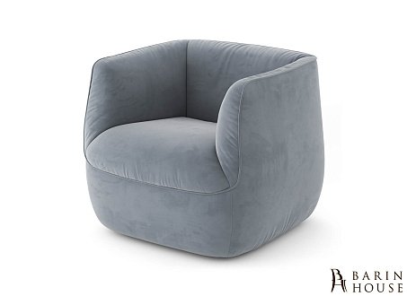Купить                                            Кресло дизайнерское Brune серый 309321