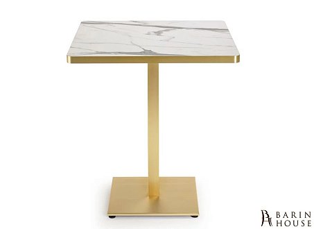 Купить                                            Квадратный стол Tiffany (White Marble) 301614