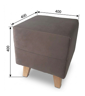 Купить                                            Пуф Kubo chocolate 341525
