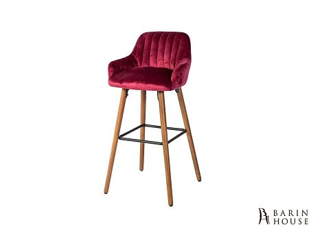 Купити                                            Барний стілець Ariel Burgundy 306335