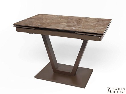 Купить                                            Обеденный стол Maxi V коричневый (MaxiV/brown/01) 226397
