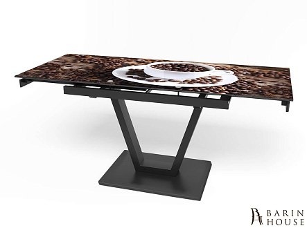 Купить                                            Обеденный стол раскладной Maxi V черный (MaxiV/black/02) 226656