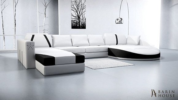 Купить                                            Угловой диван Elegant White 128406