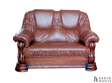 Купить                                            Кожаный диван двухместный Grizly 296356