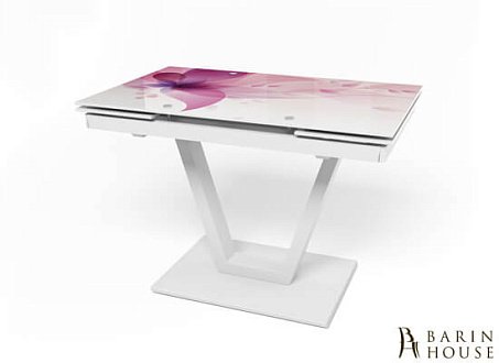 Купити                                            Розкладний кухонний стіл Maxi V білий (Maxi V/white/03) 226097