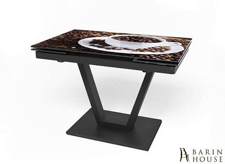 Купить                                            Обеденный стол раскладной Maxi V черный (MaxiV/black/02) 226487