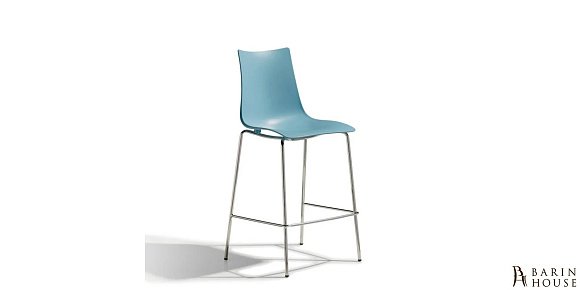 Купить                                            Полубарный стул Zebra Technopolymer (Light Blue) 308568