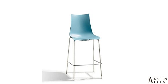 Купить                                            Полубарный стул Zebra Technopolymer (Light Blue) 308570