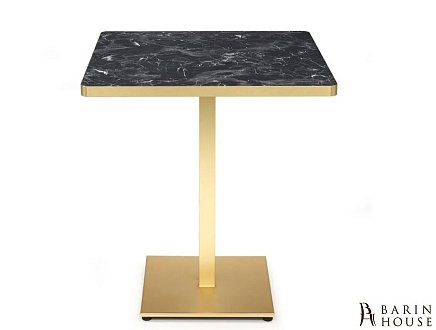 Купить                                            Квадратный стол Tiffany (Black Marble) 301630