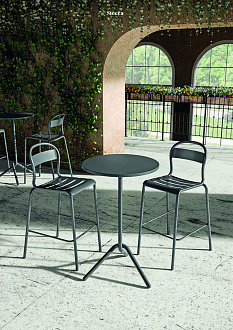 Купити                                            Вулична лавка Stecca 8 Black 337482