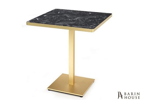 Купить                                            Квадратный стол Tiffany (Black Marble) 301628