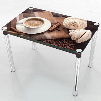 Купити                                            Modern/chock/10/xs Кухонний стіл Modern з фотодруком Шоколад 294938