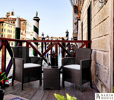 Купить                                            Набор садовой мебели BICA Lido terrace коричневый 327585