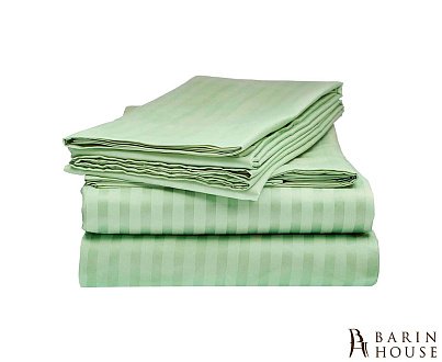 Купити                                            Натяжна простирадло U-TEK Home Mint Stripe 223582