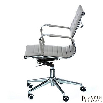 Купити                                            Крісло офісне Solano-5 Аrtlеathеr сірий 261300