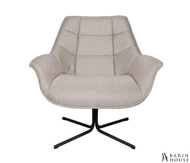 Купить                                            Лаунж-кресло CARY текстиль латте 276938