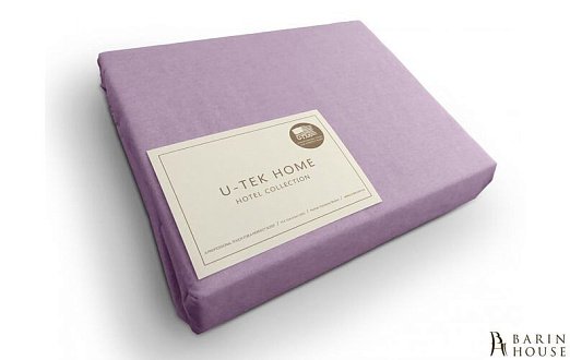 Купити                                            Натяжна простирадло U-TEK Hotel Collection Cotton Lilac 180524