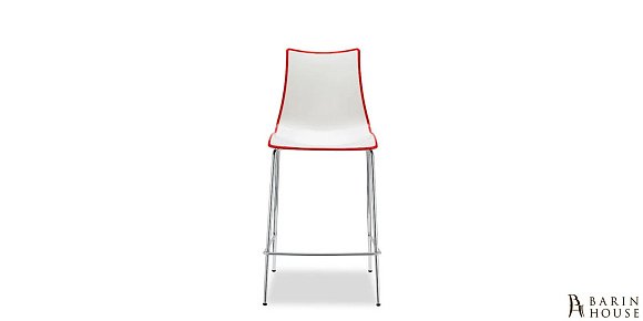 Купить                                            Полубарный стул Zebra Bicolore Red 308348