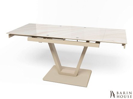 Купити                                            Розкладний стіл Maxi V бежевий (Maxi V/beige/01) 226527
