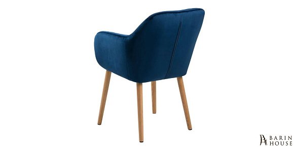 Купить                                            Обеденное кресло Emilia Oak Dark Blue 307270